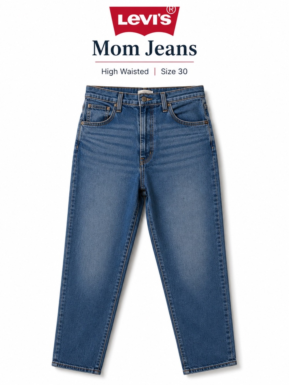 Levi’s High Rise Mom Jeans Size 30 Vintage Wash